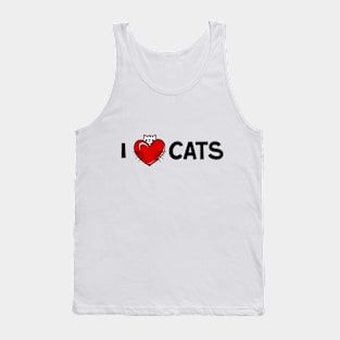 I love cats Tank Top